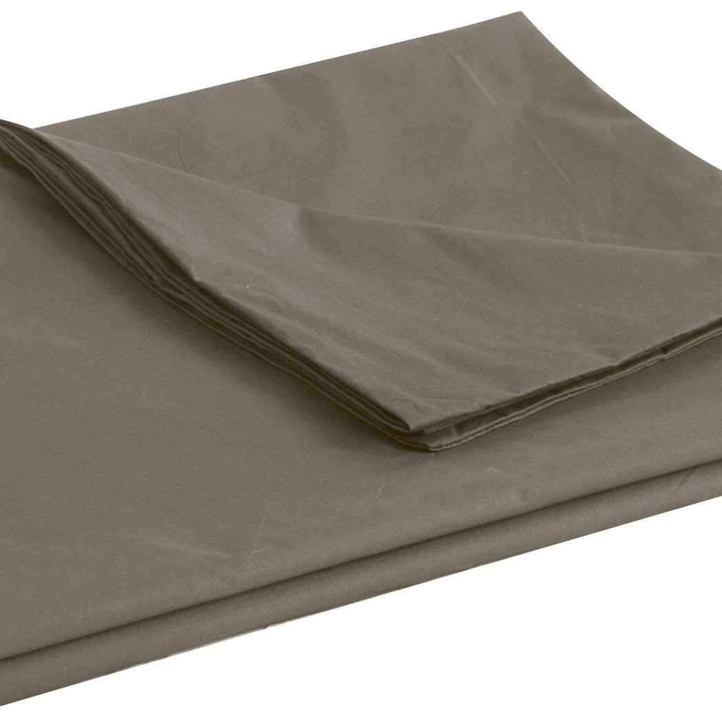 DreamZ Weighted Blanket in Light Brown, featuring a soft cotton and polyester cover with glass bead filling for deep relaxation.